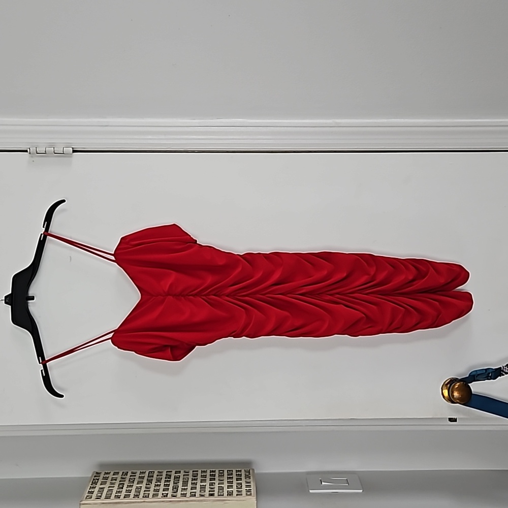 Red dress